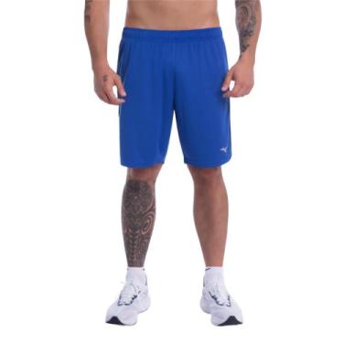 Imagem de Bermuda de Treino Mizuno Root Mesh Masculina, Azul, P