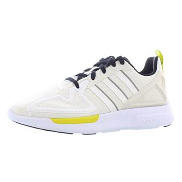 Imagem de adidas Originals Tênis feminino Zx 2k Flux, Giz branco/preto, 8.5