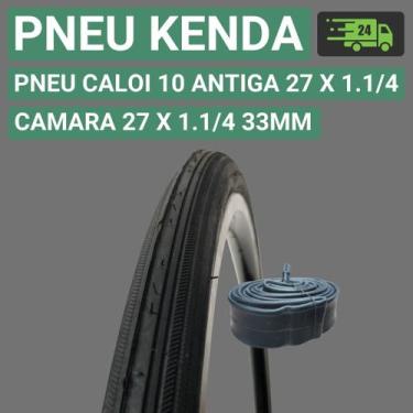 Imagem de Pneu kenda pneu de bicicleta Aro 27 1.1x4 Caloi 10 antiga bicicleta ar