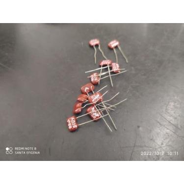 Imagem de 1x Capacitor Mica Prata 82pf/500v 5% Icl