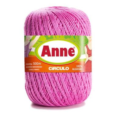 Imagem de Linha para Crochê c/ 500m Anne - Cor 6085 Balé Pink - Círculo
