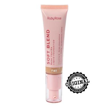 Imagem de Base Liquida Soft Blend Ruby Rose HB M301, F40