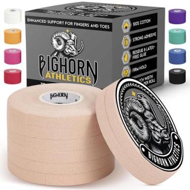 Imagem de Fita de dedo Bighorn Athletics Jiu Jitsu 0,76 cm x 13,7 m 8 rolos