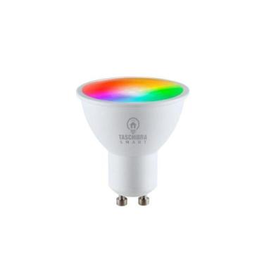 Imagem de Lâmpada Led Dicroica Mr16 Smart Wi-fi 5w Rgb Taschibra Bivolt