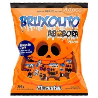 Imagem de Pirulito Bruxolito Abóbora - 50 Un - Bruxolito - no-brand