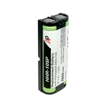 Imagem de Bateria de substituição para aparelhos sem fio Panasonic 91AAALH2BXZ, KX Series - Substitui HHR-105P, HHR-P105, HHR-P105A/1B, BT-1009, BT-1024