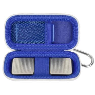 Imagem de Capa para monitor de frequência cardíaca compatível com AliveCor KardiaMobile ECG pessoal/para AliveCor KardiaMobile 6L/para monitor cardíaco Sec. Suporte de armazenamento para organizador de