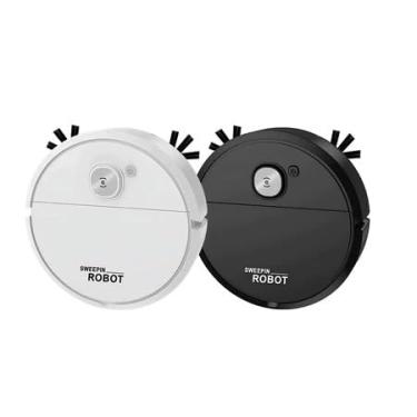 Imagem de Robô Varredora/Aspirador De Pó Automática 3 Em 1 Limpeza Doméstica Robótico Inteligente E Silencioso