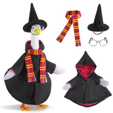 Imagem de Roupas de Halloween Witch Goose Watayo, 4 peças para 23 estátuas
