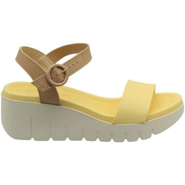 Imagem de Sandália Plataforma Moleca Napa Turim Fivela Feminina