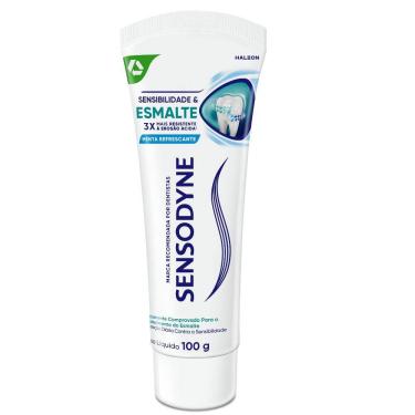 Imagem de Creme Dental Sensodyne Sensibilidade e Esmalte Menta Refrescante 100g