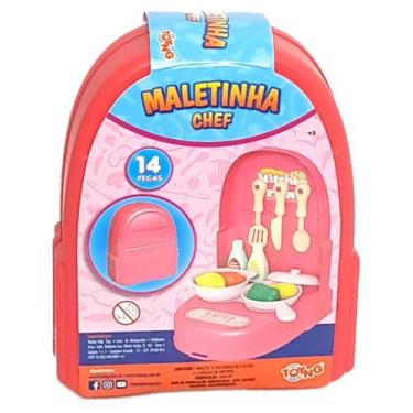 Imagem de Brinquedo Maletinha Faz De Conta Acessórios Temática - Toyng, Chef ros