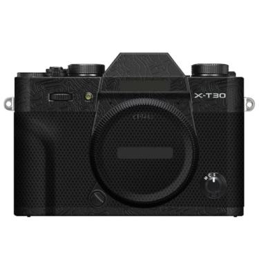 Imagem de X-T30 X-T30II Película protetora de vinil antirarranhões para câmera FujiFilm X-T30 Mark II XT30II (contorno preto brilhante)