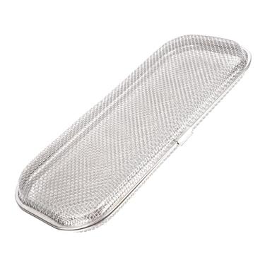 Imagem de Cesta Pauzinhos de Lava Louças, Cesta Retangular de Aço Inoxidável para Lava Louças Suporte para Talheres Malha Fina Pauzinhos Colher Garfo e Itens Pequenos