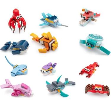 Imagem de Blocos de Montar Fundo do Mar - Modelos Sortidos - Leo Leo - LEONORA