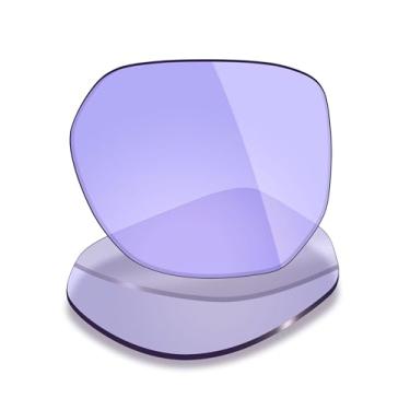 Imagem de Mryok Lentes de reposição UV400 para óculos de sol Oakley Latch Beta, HD Polarized, proteção UV, resistente a impactos e ajuste perfeito - roxo claro