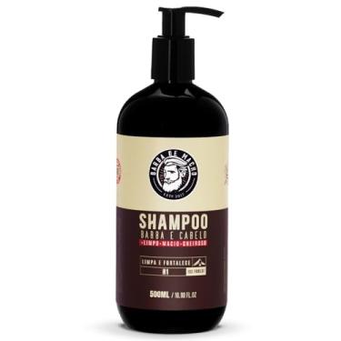 Imagem de Shampoo Masculino 2 em 1 Barba e Cabelo Ice Forest 500ml - Barba de Macho
