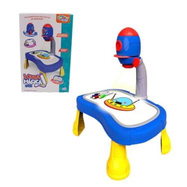 Imagem de Brinq Mesa Com Mini Projetor Space Wellmix Wb12061