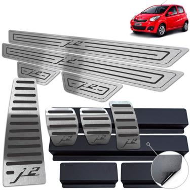 Imagem de Soleira Pedaleira Manual Descanso Jac J2 2012 A 2016 Preto