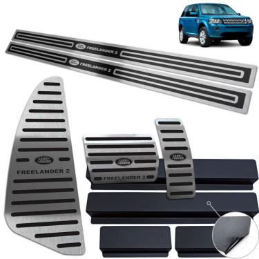 Imagem de Descanso Pedaleira Soleira Land Rover Freelander 2 Preto