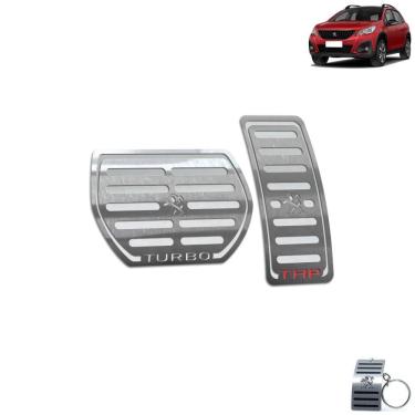 Imagem de Pedaleira Automático Peugeot 2008 Turbo Thp 2020 2021 Prata