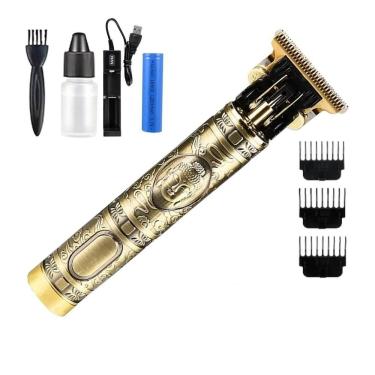 Imagem de Máquina de cortar cabelos e barba buda  titanium