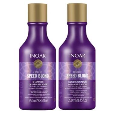 Imagem de Kit Duo Speed Blond (Shampoo + Condicionador) 250ml Inoar