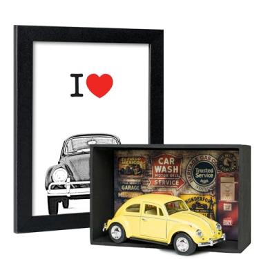 Imagem de Kit Presente Fãs de Fusca - Miniatura de Fusca - Expositor - Quadro Decorativo