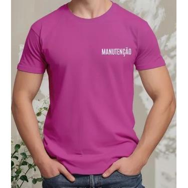 Imagem de  Camiseta Camisa Algodão Feminina Masculina  Uniforme Profissional Tra