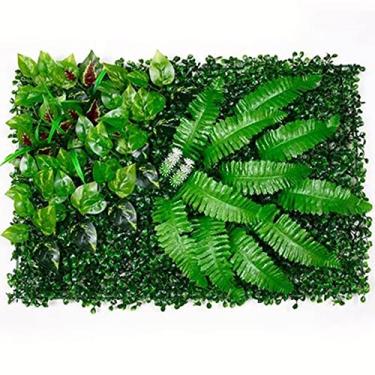 Imagem de LUZTOL Cerca de privacidade falsa expansível vegetação hera artificial tela de cerca de privacidade 40 * 60 cm A cerca de árvore de proteção de privacidade escalável é adequada para jardins ao ar