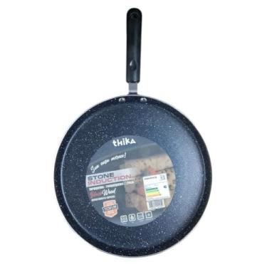 Imagem de Frigideira Stone Induction Tapioqueira e Panquequeira, 26cm, Preta