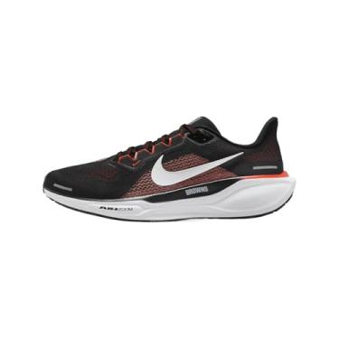 Imagem de Nike Pegasus 41 Tênis de corrida masculino Road (FZ5075-001, preto/branco/laranja/branco), preto/branco/laranja / branco, 44