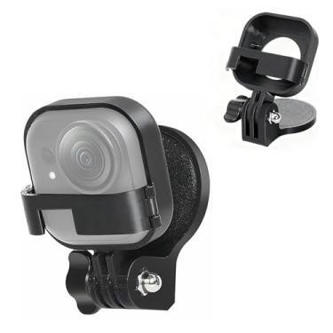 Imagem de JOLOESLOS Base de montagem magnética para Insta360 Go Ultra, suporte de sucção magnética Go Ultra 360 acessórios adaptador de moldura ajustável na área de trabalho/superfície vertical