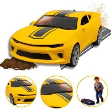 Imagem de Carro Esportivo Amarelo com Controle Remoto - Rick Imports
