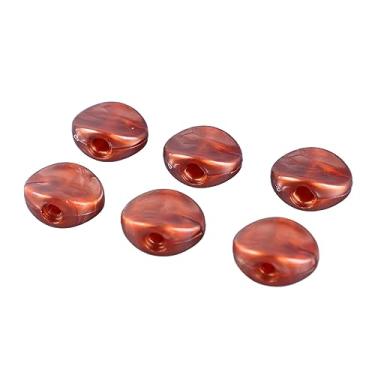 Imagem de RiToEasysports 6 PCS E-Gitarten - Botões de Substituição da Cabeça da Máquina de Afinação Alça Leve para Músicos (Café)