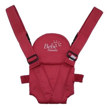 Imagem de Canguru Bebê Passeio Modelo Panda Bebe Pass Pink