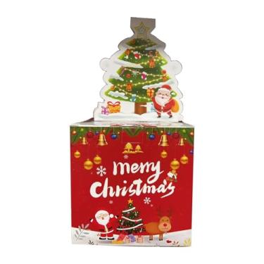 Imagem de shamjina Suporte para cofrinho de Natal, novidade criativa, adereço para rolo de dinheiro, caixa de presente, lembrancinhas para festa para crianças, família, árvore de Natal