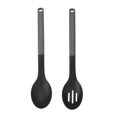 Imagem de Jogo Colher Perfurada e Sólida Multiuso Cinza KitchenAid