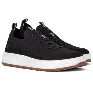 Imagem de Tênis Masculino Democrata Casual Knit Denim Drake Pulse Confortável El