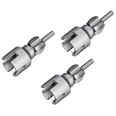 Imagem de Rosca elétrica integrada de tubulação interna e externa para conjuntos de operação elétrica NPT de 1/2 3/1 polegada NPT para tubos de 4 e 6 pontos, ferramenta de encanamento para PVC e metal, faça