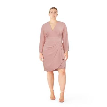 Imagem de City Chic Vestido de coquetel feminino plus size - Jaliyah, rosa, 48