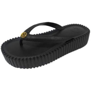 Imagem de Tamanco de Dedo Feminino Salto Plataforma Moda Brizza Arezzo-Feminino