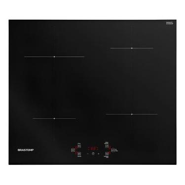 Imagem de Cooktop 4 Bocas Inducao 220v Vidro Touch 59x51cm - Brastemp, 220V
