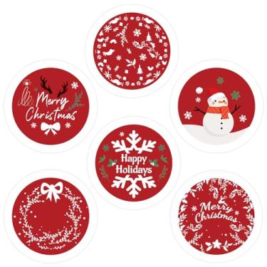 Imagem de 6 peças de porta-copos de Natal, material de PVC, árvore de rena, antiderrapante, para bebidas de Natal, suporte de copo durável, presente de decoração (estilo vermelho)