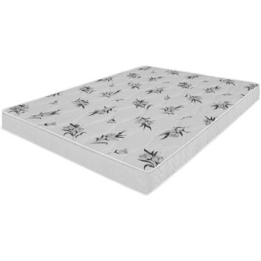 Imagem de Colchão Queen Size Castelar Branco Espuma D33 158x198x20cm - Nanna Col