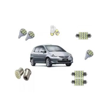 Imagem de Kit Lâmpada Led Honda Fit 2008-2014 Blue Lion