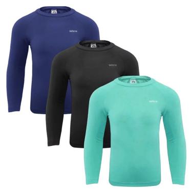 Imagem de Kit 3 Camisas Térmicas Selene Proteção UV50+ Infantil