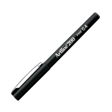 Imagem de Caneta Fine Pen 0.4mm Artline 200 Tilibra Preto