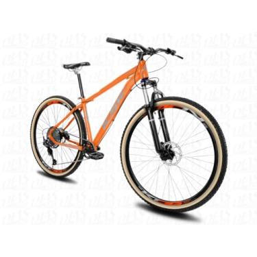 Imagem de Bicicleta Aro 29 KSW XLT100 12 Velocidades Freio Hidráulico,17,Laranja Cinza