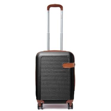 Imagem de Mala De Viagem De Bordo P- 10kg Em Abs Com Rodinhas 360º Removíveis E Leve - Padrão Anac - Qualis Preto Mb002